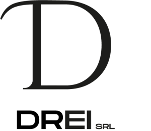 logo drei nero bianco